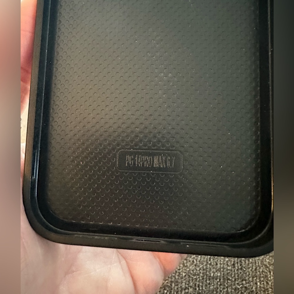 14 Pro Max ❤️ Heart Phone Case~Beautiful picture of Clear Heart Rhinestone. NEW - Picture 7 of 7